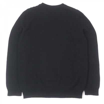 FENDI sweater FZX088 Main: 100% wool black mens 52
