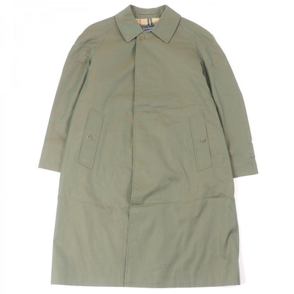 BURBERRY Stainless collar coat Main: 100% cotton, sleeve lining: polyester iridescent mens