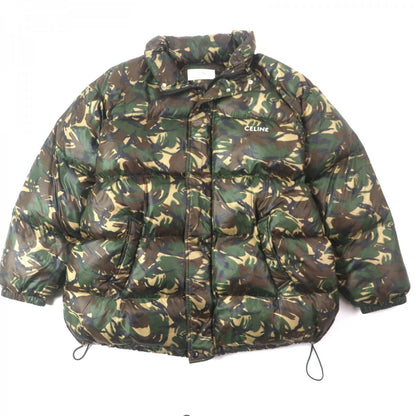 CELINE Jacket 2W4300610 Outer: 100% nylon, Lining: 100% nylon, Part: 100% polyester, Filling: 100% polyester Green Brown Multi mens 54