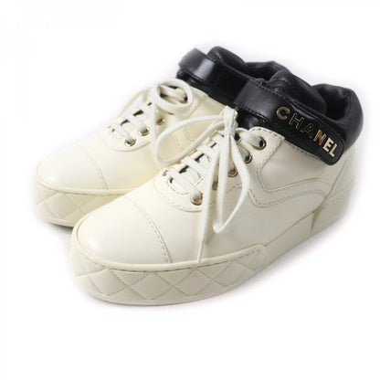 CHANEL sneakers 19A G34967 Main: Leather Ivory Women 36