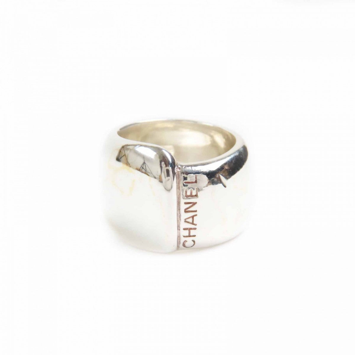 CHANEL Ring MainÃ¯Â¿Â½FSV925 Silver logo Women