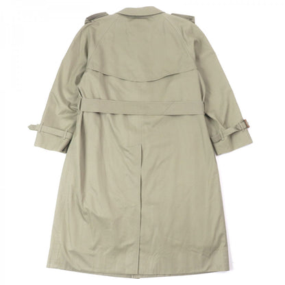 BURBERRY Stainless collar coat Outer: 70% cotton, Outer: 30% polyester, Lining: polyester, Lining: cotton, Sleeve lining: polyester khaki mens