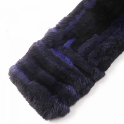 CHANEL Scarf 17B Main: 100% Orirug, Lining: 100% Cashmere Purple type Women