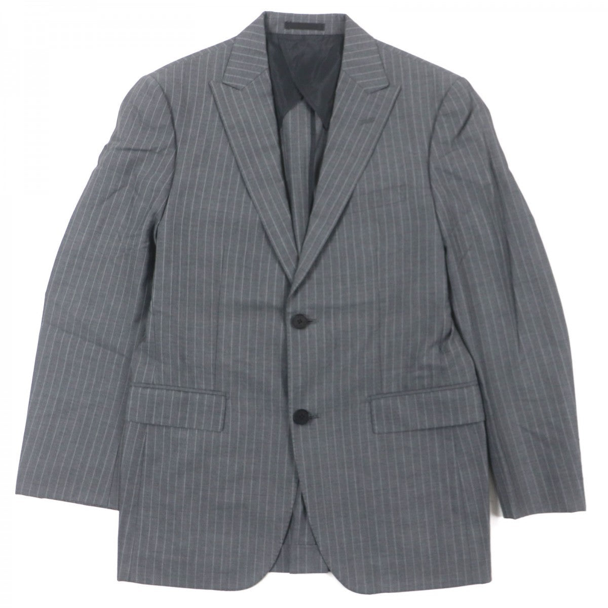 BURBERRY BLACK LABEL tailored jacket Outer: 100% wool, Lining: Cupra, Lining: Polyester, Sleeve lining: Cupra gray mens 36