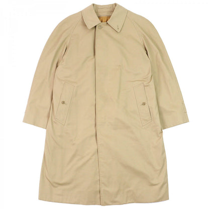 BURBERRY Stainless collar coat Outer: 65% polyester, Outer: 35% cotton, Lining: polyester, Lining: cotton, Sleeve lining: polyester beige mens