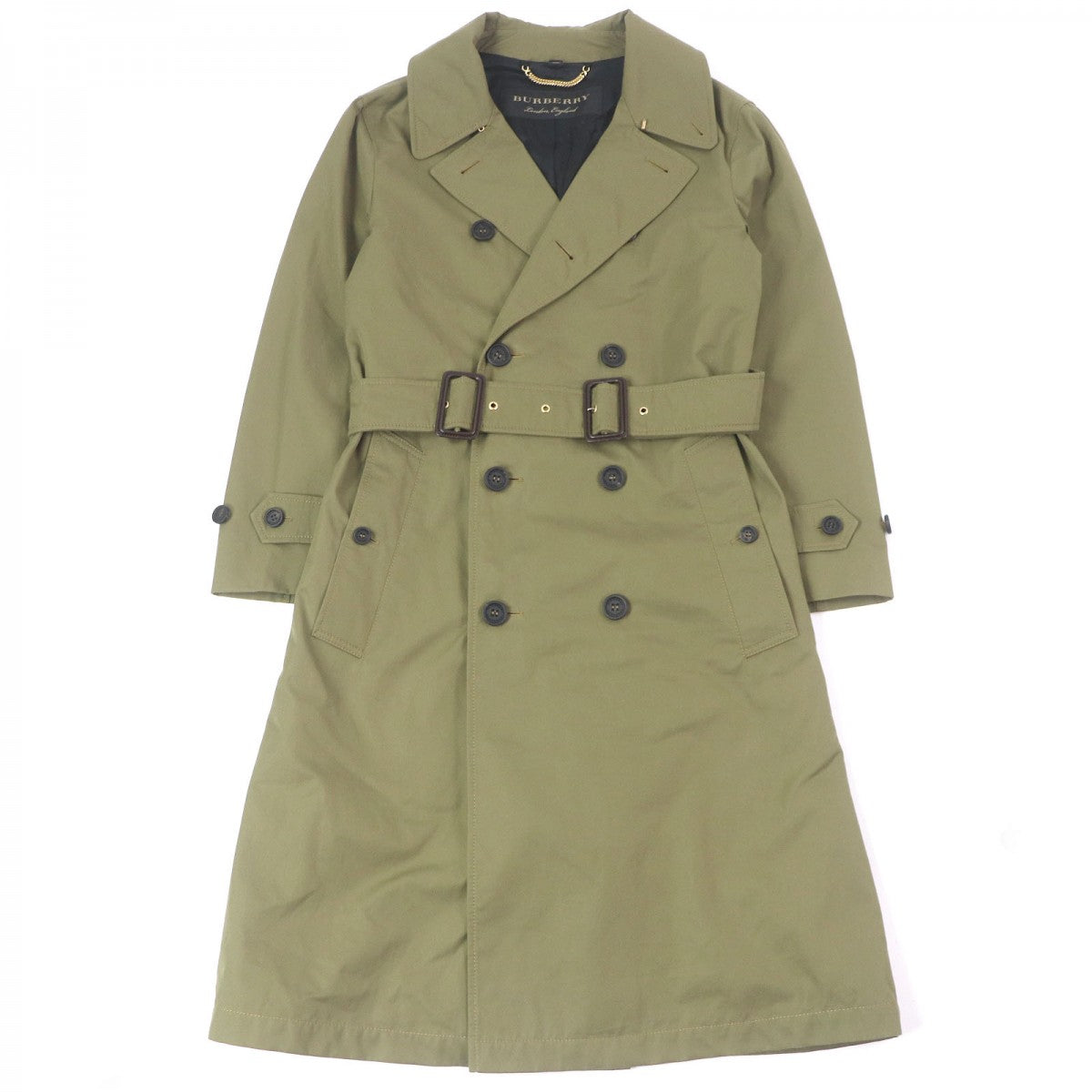 BURBERRY trench coat 4551350 Main: 100% cotton khaki mens 44
