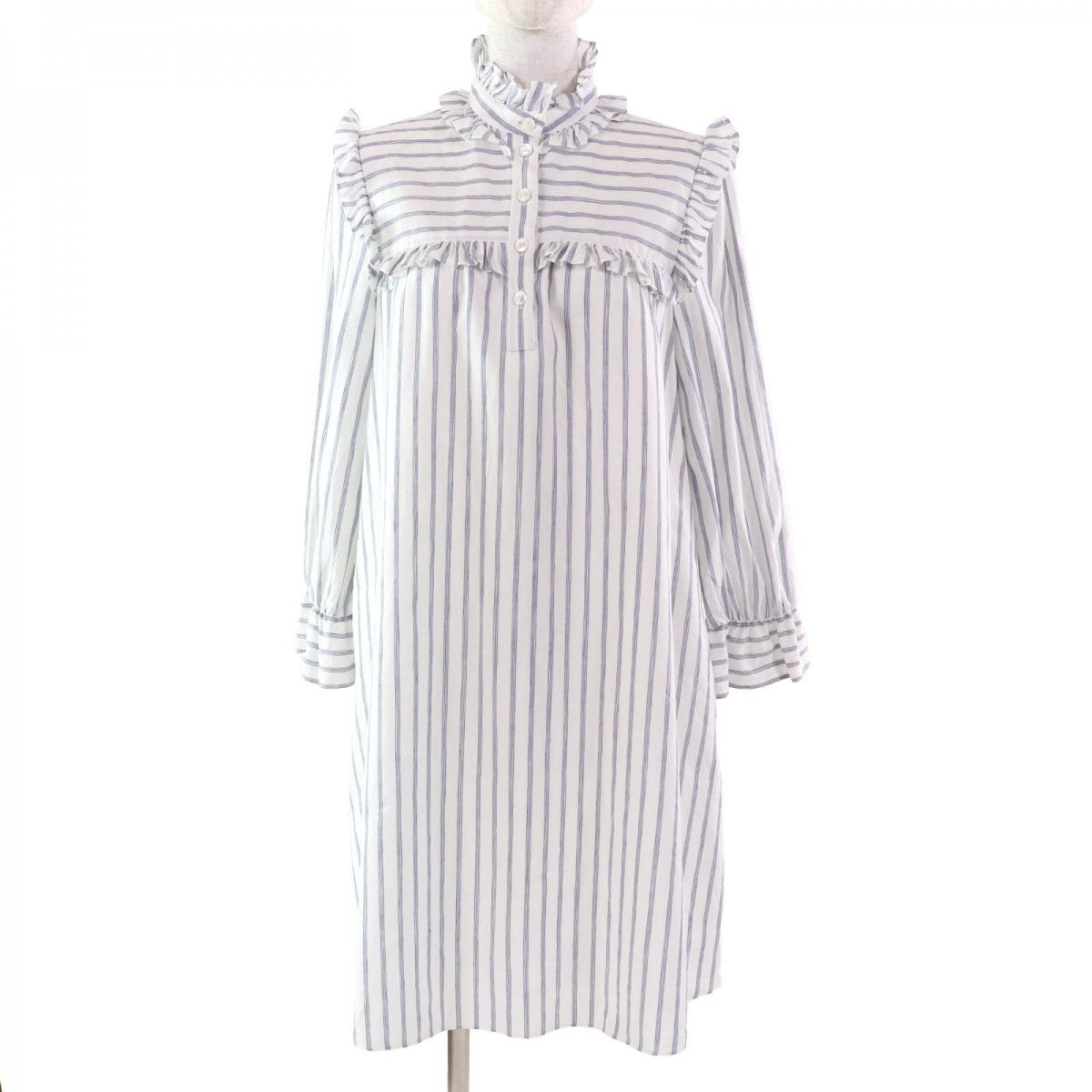 CELINE one piece 2R658077I cotton White blue 38