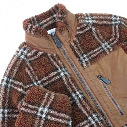 BURBERRY Jacket 8047868 Outer: 55% acrylic, Outer: 45% polyester, Lining: 100% polyester, Part: 64% cotton, Part: 36% polyamide (nylon) Brown type mens M