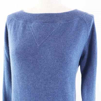 CHANEL knit P48050 Main: 100% cashmere blue Women 34