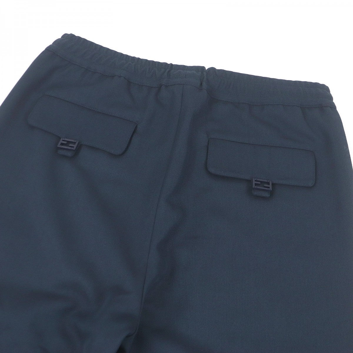 FENDI Pants FB0825 Outer: 59% wool, Outer: 41% polyester, Lining: 65% polyester, Lining: 35% cotton Navy mens 46