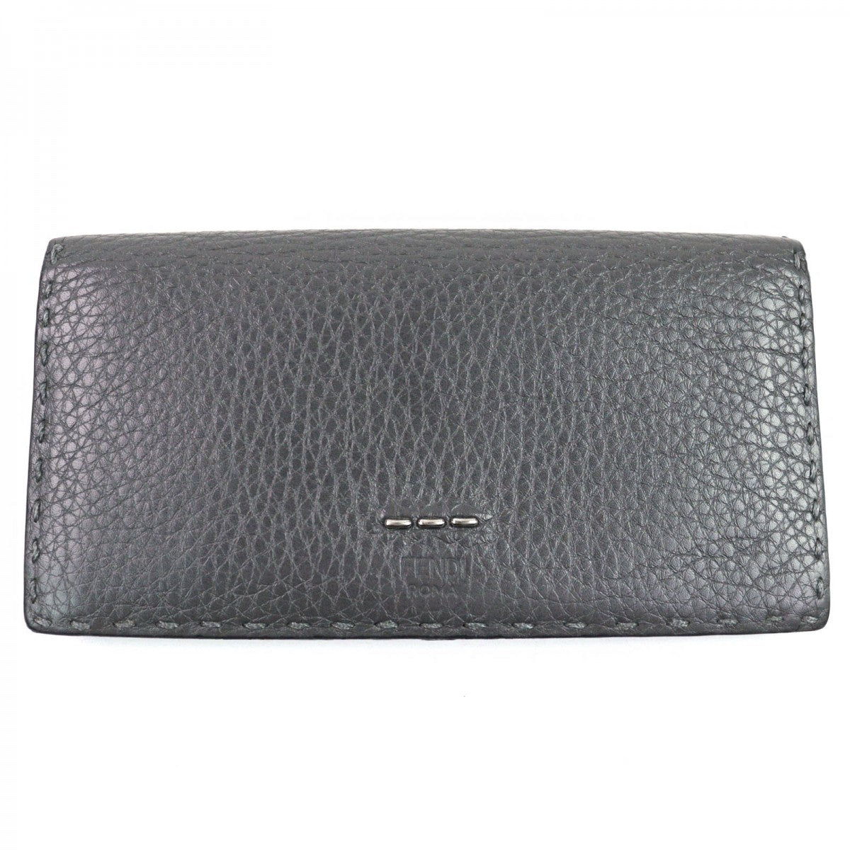 FENDI Long Wallet Purse 7M0186 Main: Calfskin gray SELLERIA SELLERIA mens