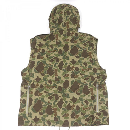 CELINE Vest 2W565060O Main: 100% cotton khaki mens 50