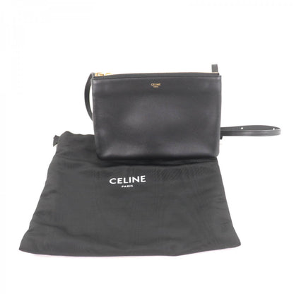 CELINE Shoulder Bag 19203 Main: Smooth lambskin black Trio Small Women