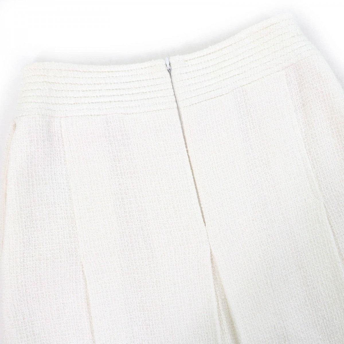 CHANEL Tweed skirt P43102V31742 Main: 100% cotton, Lining: 100% silk off white Women 34
