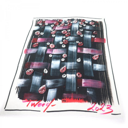CHANEL shawl Main: 100% cashmere Multi Women