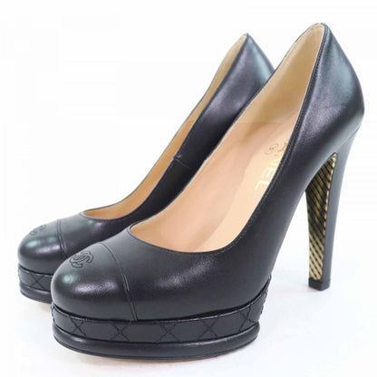 CHANEL pumps G28461 Main: Leather black Women 36