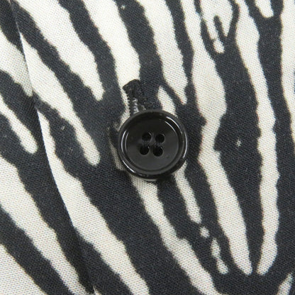 CELINE Short sleeve shirt 2C517346Q Main: 100% rayon White black mens 38