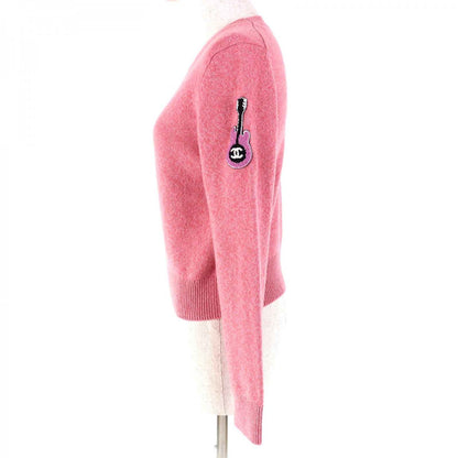 CHANEL knit P77562 Main: 98% cashmere, Main: 1% elastane, Main: 1% polyamide pink Women 34
