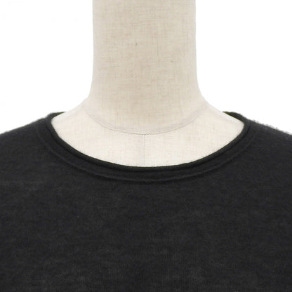 CHANEL Short sleeve knit P39410 cashmere black 38