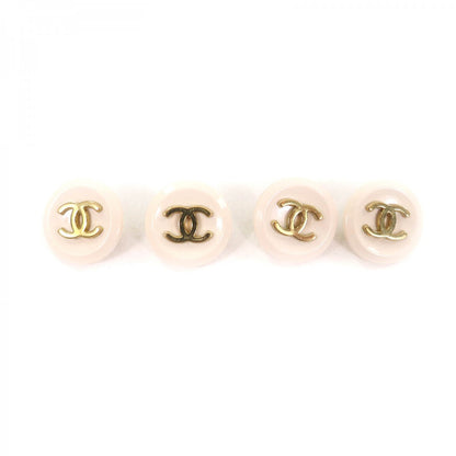 CHANEL Other fashion goods plastic Off-white gold Set of 4 buttons
