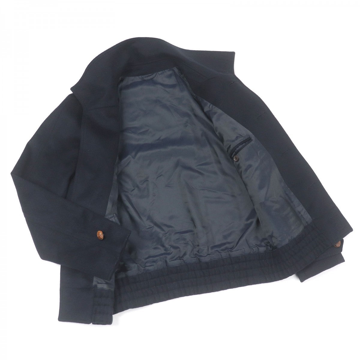 BURBERRY Blouson Main: 90% wool, Main: 10% cashmere Navy mens 44