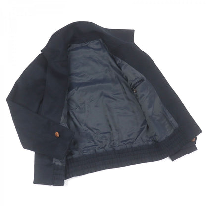 BURBERRY Blouson Main: 90% wool, Main: 10% cashmere Navy mens 44