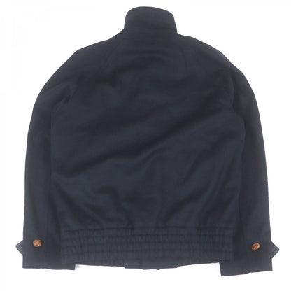 BURBERRY Blouson Main: 90% wool, Main: 10% cashmere Navy mens 44