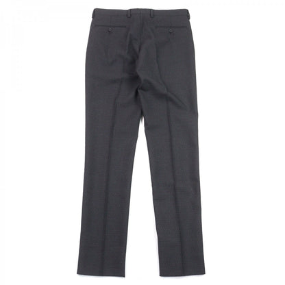 FENDI Pants FB0377 Outer: 88% virgin wool, Outer: 12% nylon, Lining: 100% rayon Gray type All-over pattern mens 50