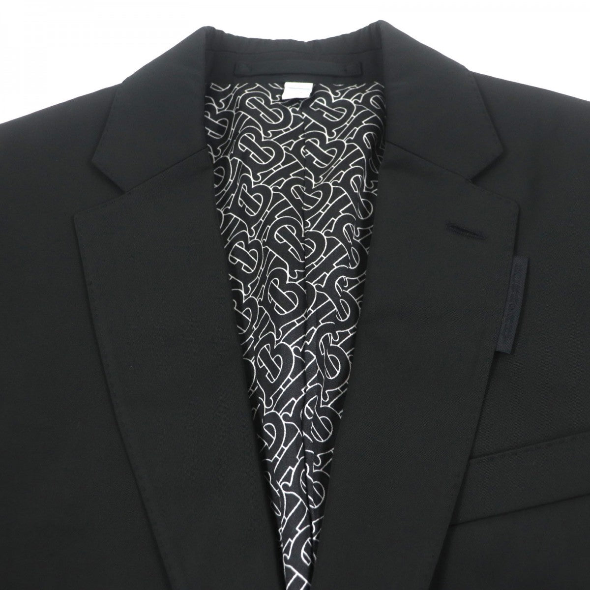 BURBERRY tailored jacket 8028424 polyester black 46