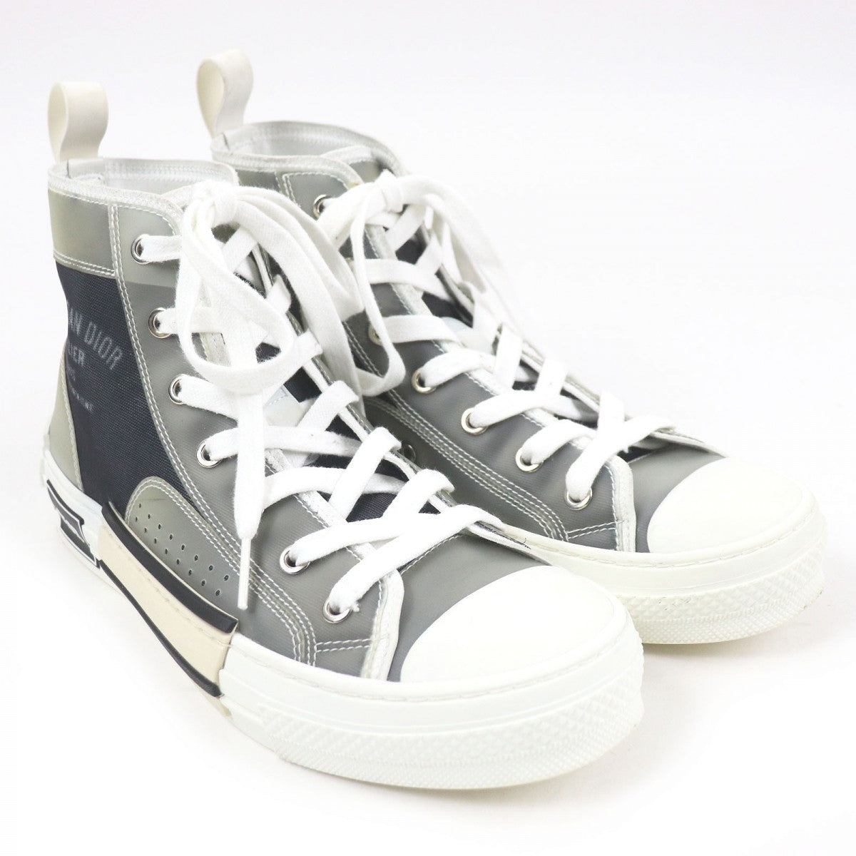 Dior HOMME High cut sneakers Part: Rubber Gray type B23 mens 39