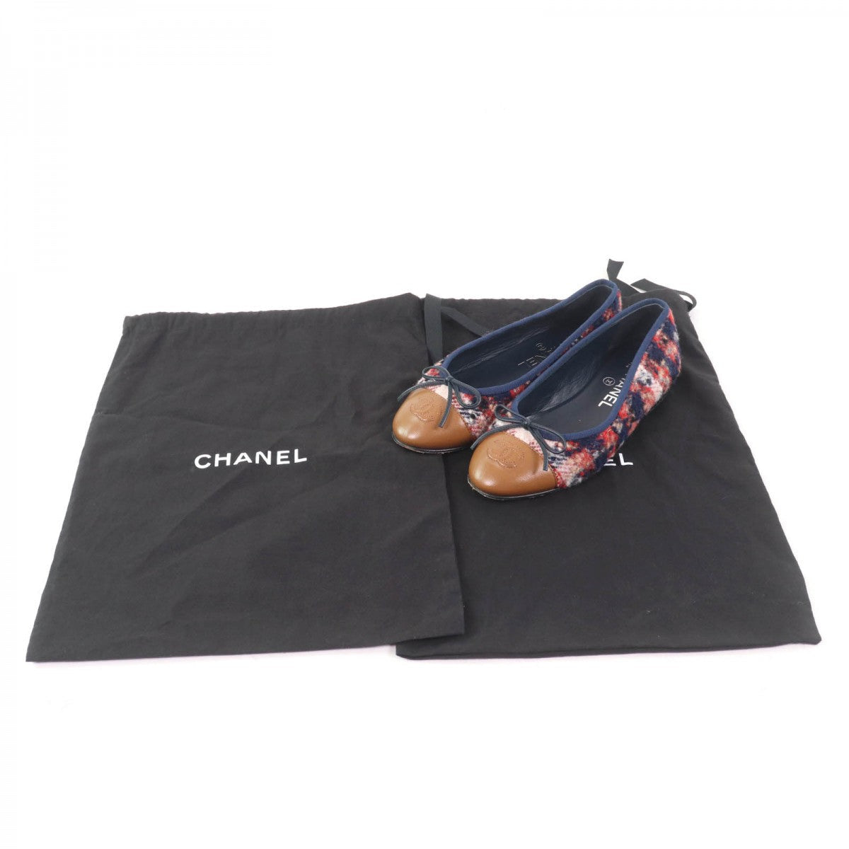 CHANEL pumps Main: Tweed, Part: Leather Multi Women 35.5