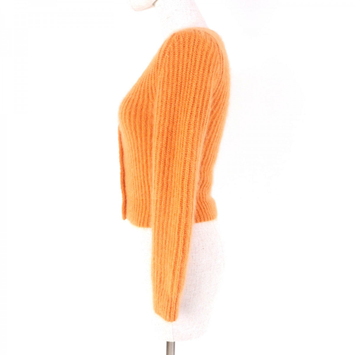 CELINE cardigan 2A38T377N Main: 70% mohair, Main: 30% silk Orange Women XS