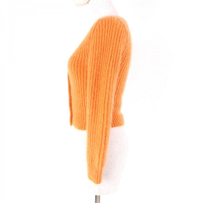 CELINE cardigan 2A38T377N Main: 70% mohair, Main: 30% silk Orange Women XS