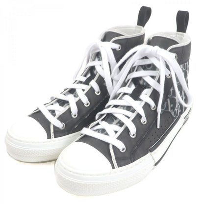 Dior HOMME High cut sneakers Part: Rubber Black White B23 mens 41