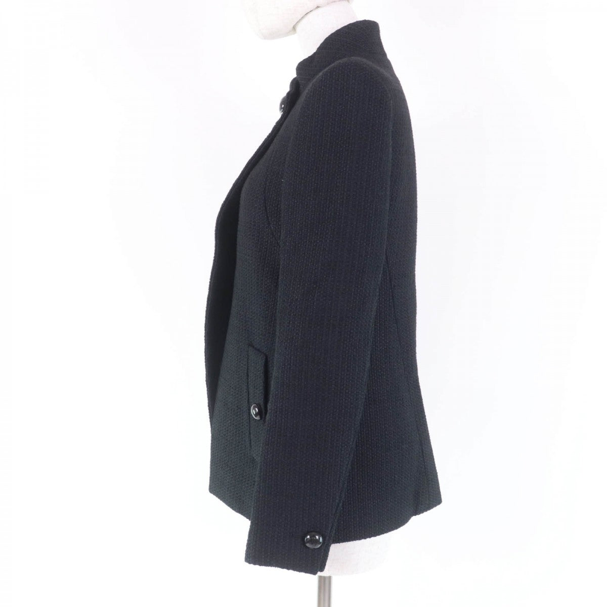 CHANEL Jacket P51037V38048 Main: 91% cotton, Main: 9% nylon, Lining: 100% silk black Women 34