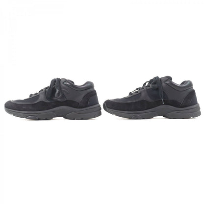 CHANEL sneakers G33745 Main: suede leather, part: leather All black Women 36.5
