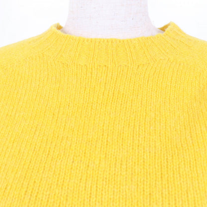 CELINE knit 2 3GO0/799A Main: 100% wool yellow Women XS