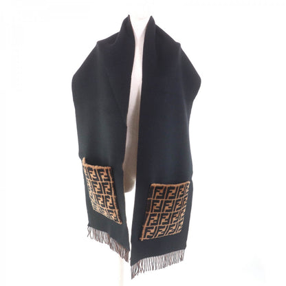 FENDI Stall FXT252 Main: Wool cashmere Black brown Women