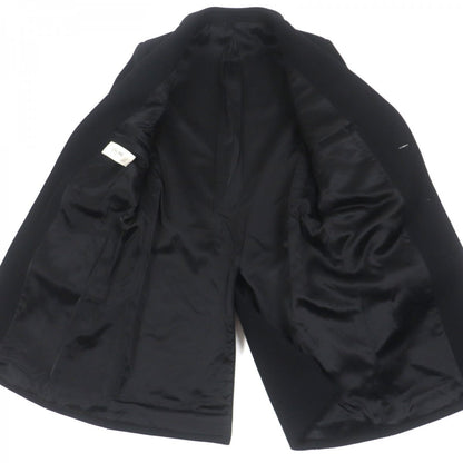 CELINE Chester coat 2M025863C Outer: 90% wool, Outer: 10% nylon, Lining: 100% cupra, Lining: 100% cotton black mens 44