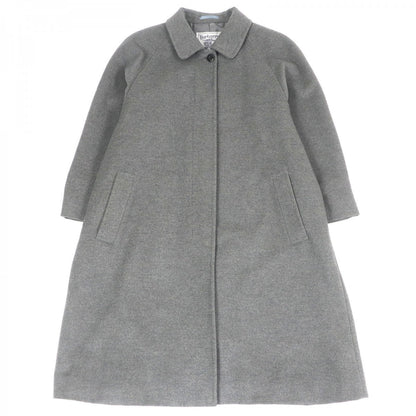 BURBERRY Stainless collar coat Outer: 100% cashmere, lining: cupra gray Women(Unisex) 9AR