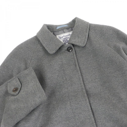 BURBERRY Stainless collar coat Outer: 100% cashmere, lining: cupra gray Women(Unisex) 9AR