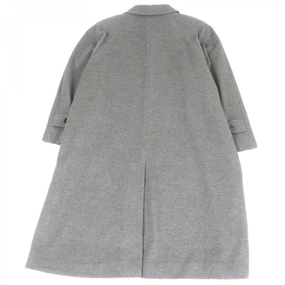 BURBERRY Stainless collar coat Outer: 100% cashmere, lining: cupra gray Women(Unisex) 9AR