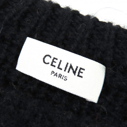 CELINE knit 2AA80628S Outer fabric: 100% wool Black Red type mens XS
