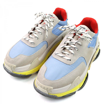 BALENCIAGA sneakers 533885 Main: suede leather, Main: nylon multicolor Triple S mens 41