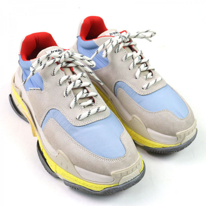 BALENCIAGA sneakers 533885 Main: suede leather, Main: nylon multicolor Triple S mens 41