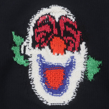 CELINE sweater 2A43L717M Main: 94% wool, 4% cotton, 1% acrylic, 1% nylon black mens XS