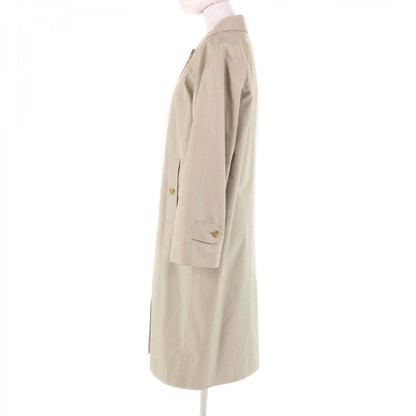 BURBERRY Stainless collar coat Outer: 100% cotton, Lining: cotton, Sleeve lining: rayon, Liner: 100% wool beige Women 8