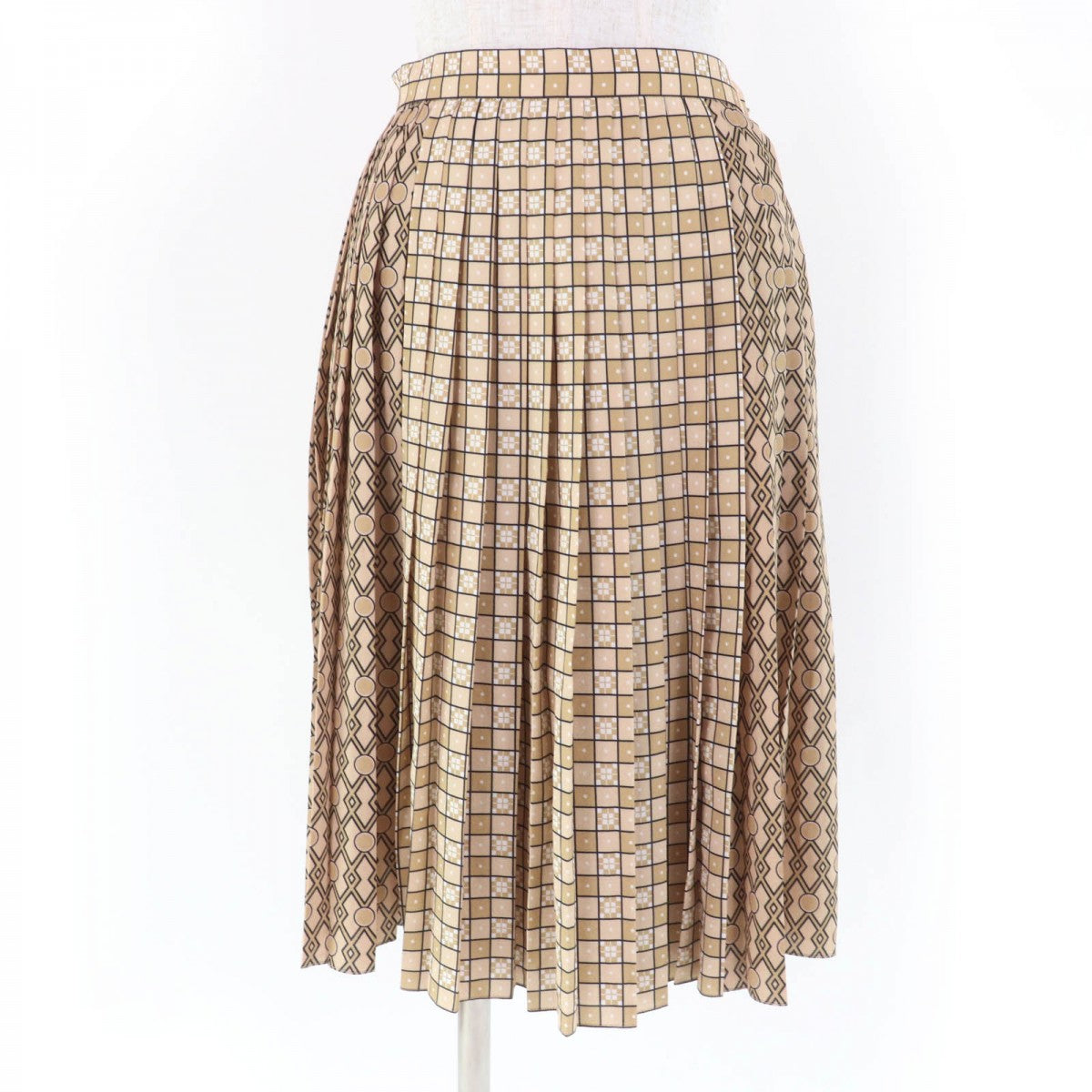 BURBERRY Pleated skirt 8016899 Main: 100% polyester beige Women 34