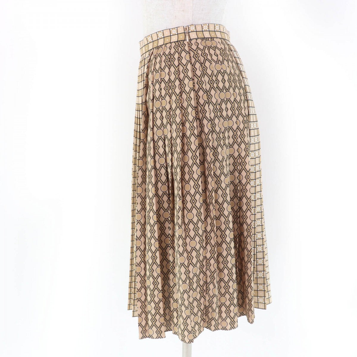 BURBERRY Pleated skirt 8016899 Main: 100% polyester beige Women 34