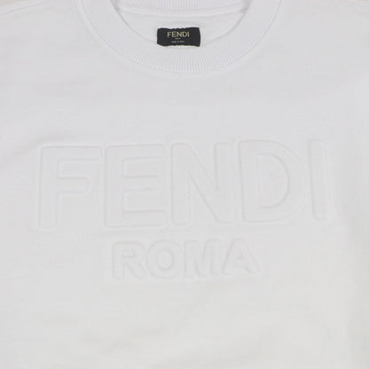 FENDI sweat FY1079 Main: 100% cotton, part: 97% cotton, part: 3% polyurethane white mens XL